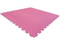 М`яка підлога пазл 100х100х1 см Рожева